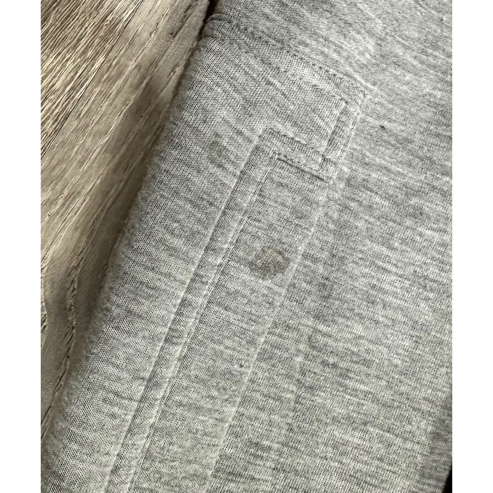 Banana Republic Sweater Mens Large Gray Cardigan Collared Heavy Full Zip Sweater - Picture 13 of 13